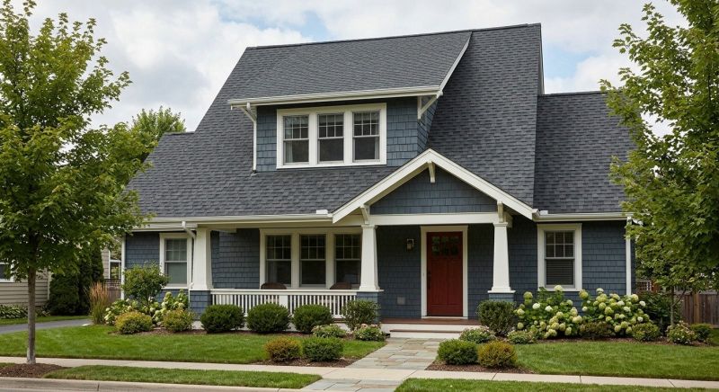 A Frame Roof Installation in Berks County, PA