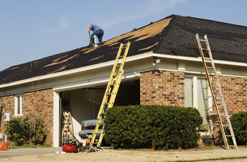A Frame Roof Repair in Berks County, PA