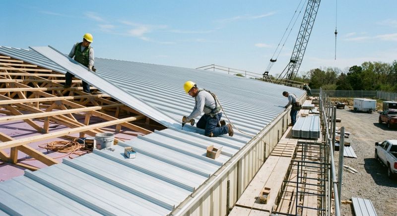 Aluminum Roof Installation in New Ringgold, PA