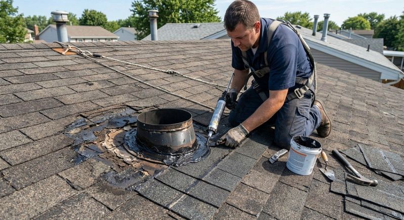 Asphalt Roof Leak Repair in Denver, PA