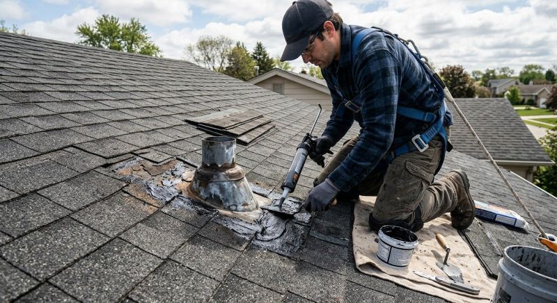 Asphalt Roof Leak Repair in Lititz, PA
