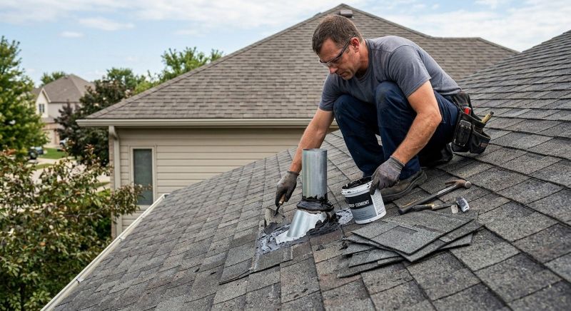 Asphalt Roof Leak Repair in Topton, PA