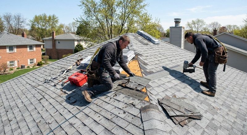 Asphalt Roof Repair in Elverson, PA