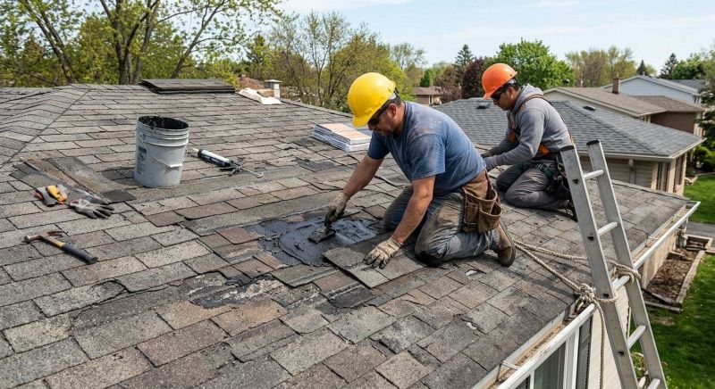 Asphalt Roof Repair in Macungie, PA