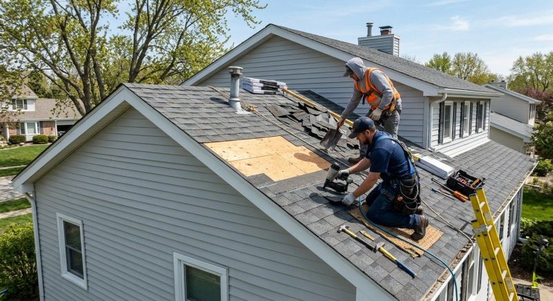 Asphalt Roof Repair in Morgantown, PA