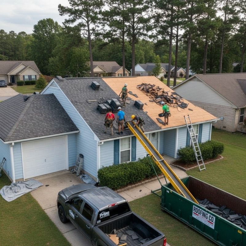 Asphalt Roof Replacement in Douglassville, PA