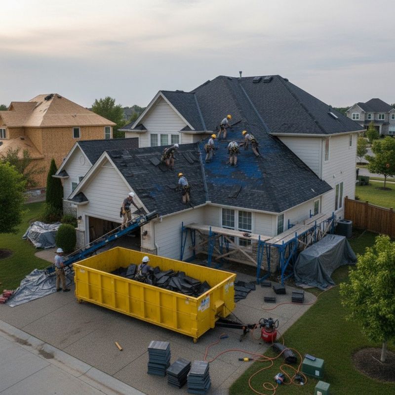 Asphalt Roof Replacement in New Ringgold, PA