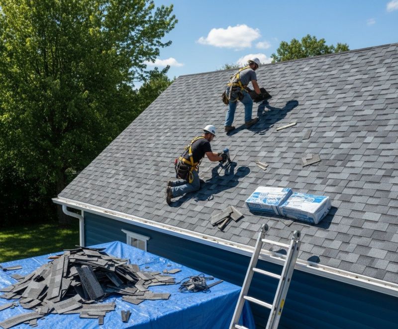 Asphalt Roof Replacement in Pottstown, PA