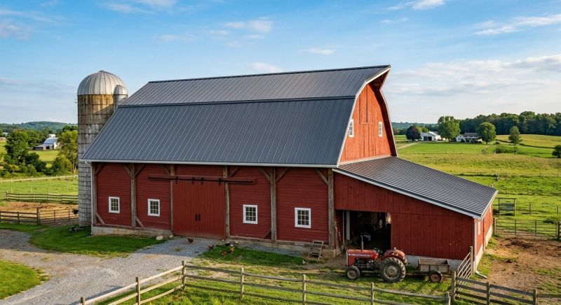 Barn Roof Replacement in Ephrata, PA