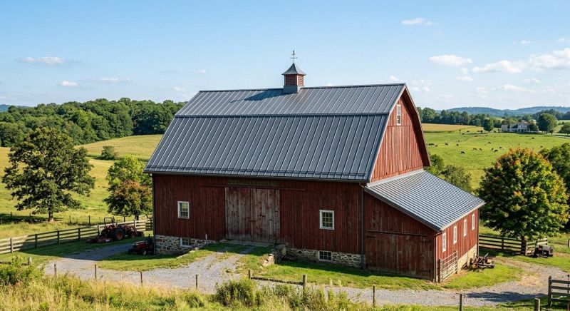 Barn Roof Replacement in Lititz, PA