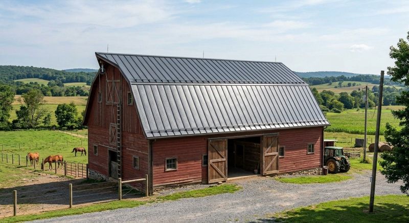 Barn Roof Replacement in New Ringgold, PA