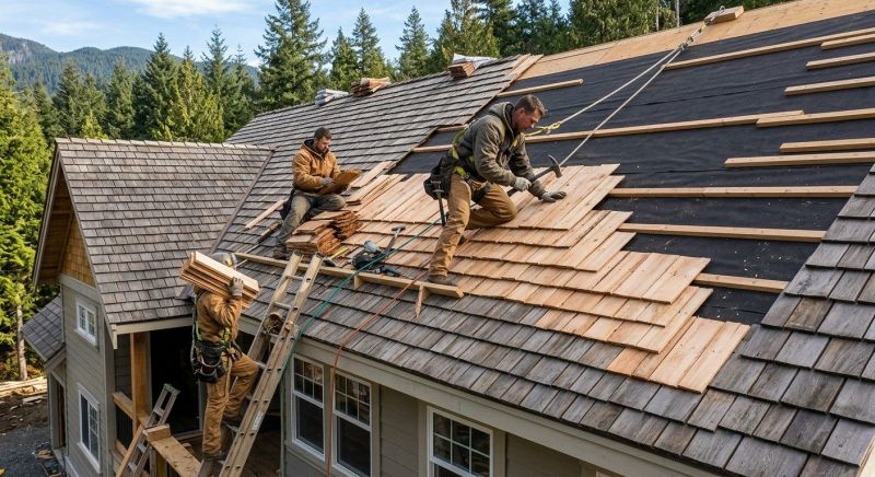 Cedar Roof Installation in Blandon, PA
