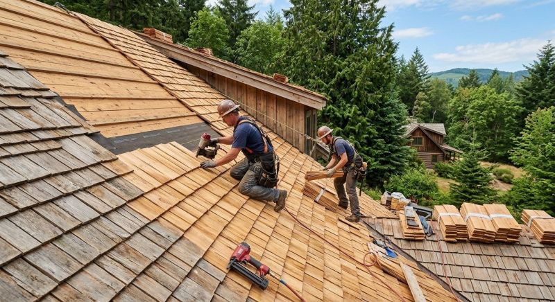 Cedar Roof Installation in Elverson, PA