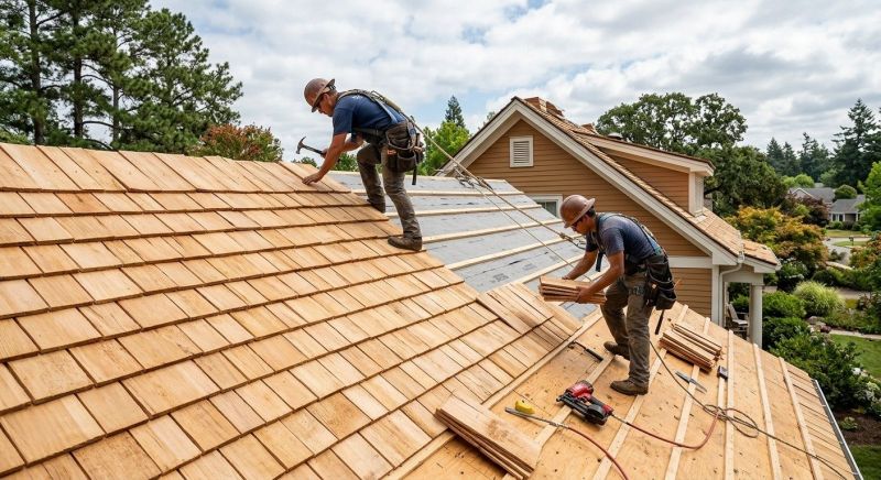 Cedar Roof Installation in Ephrata, PA