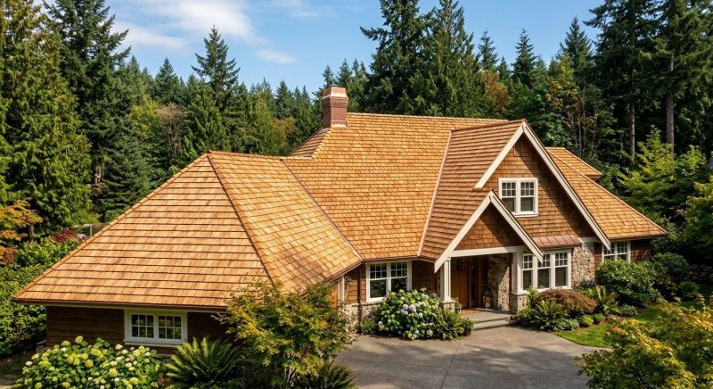 Cedar Roof Installation in Hamburg, PA