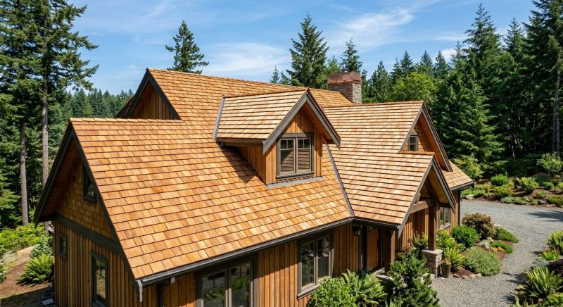 Cedar Roof Installation in Macungie, PA