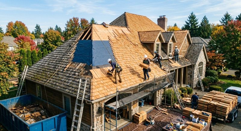 Cedar Roof Replacement in Mohnton, PA