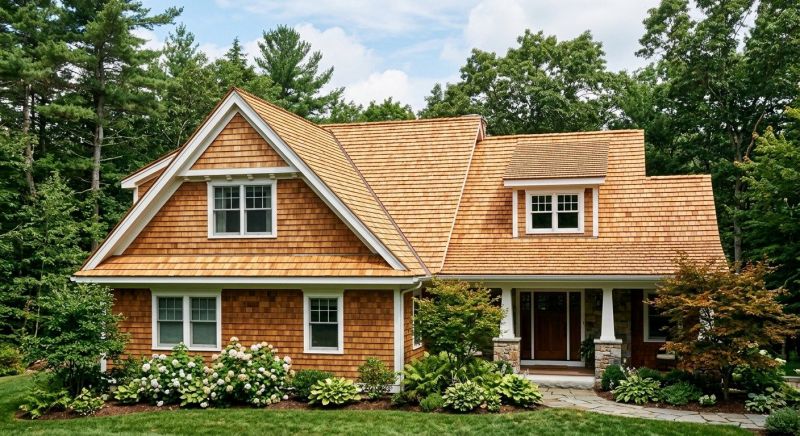 Cedar Shake Roof Construction in Barto, PA