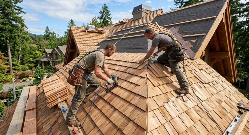 Cedar Shake Roof Construction in Chester Springs, PA
