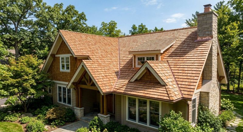 Cedar Shake Roof Construction in Pennsburg, PA