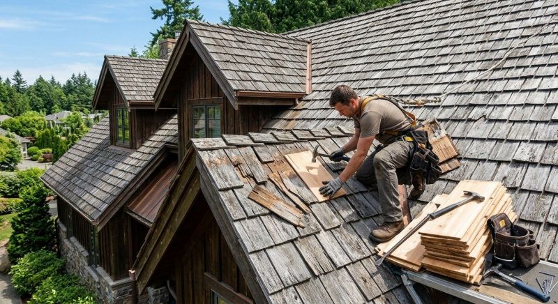 Cedar Shingles Repair in Fleetwood, PA