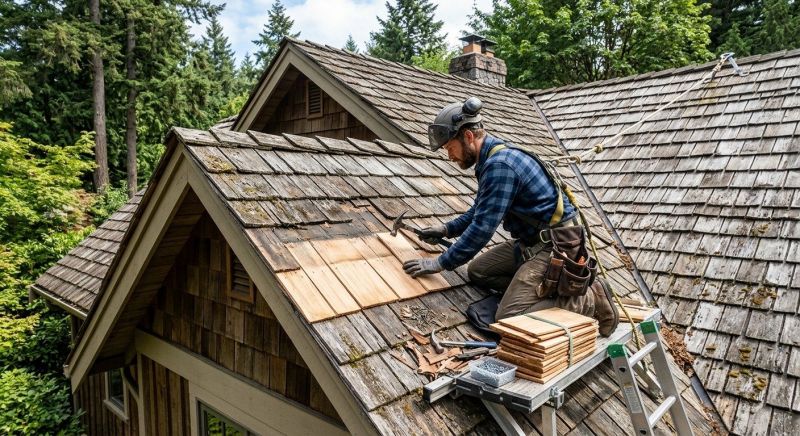 Cedar Shingles Repair in Reinholds, PA