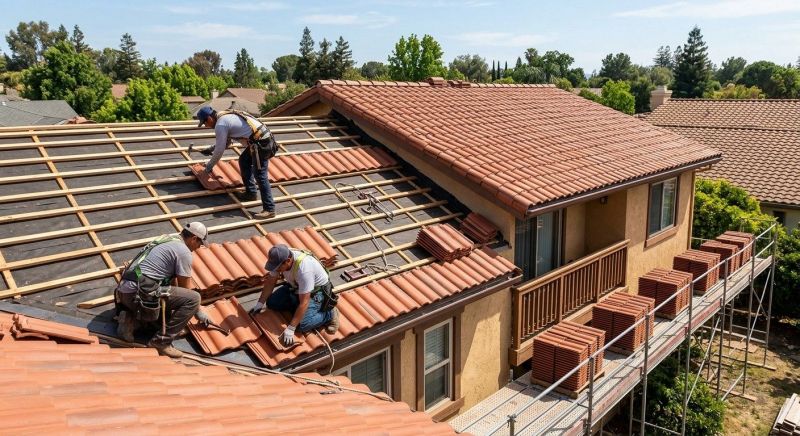 Clay Roof Installation in Morgantown, PA