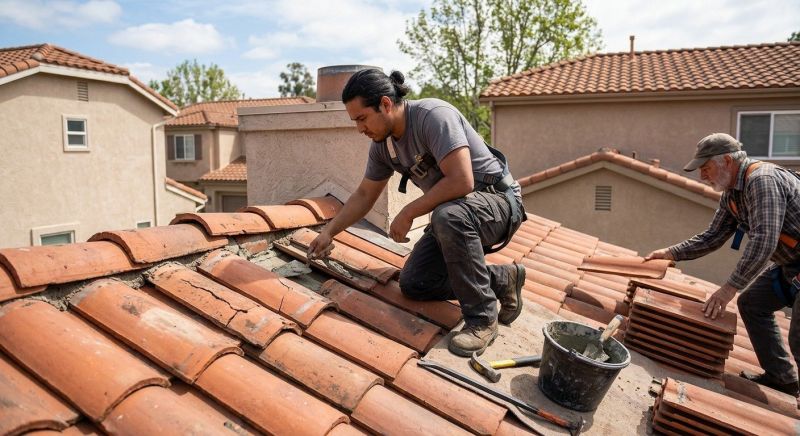Clay Roof Leak Repair in Berks County, PA