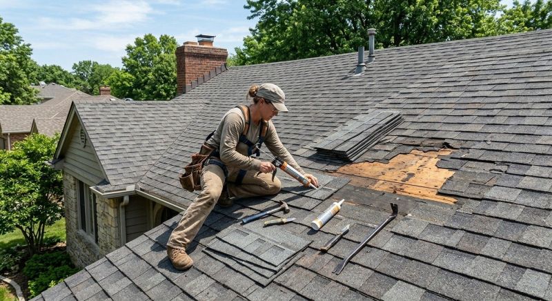 Collapsing Roof Repair in Berks County, PA