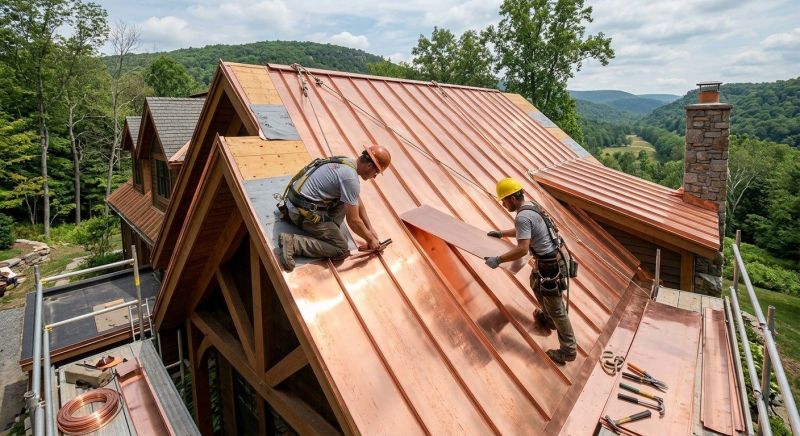 Copper Roof Installation in Berks County, PA