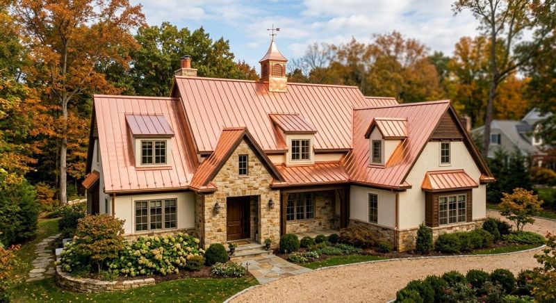 Copper Roof Repair in Berks County, PA