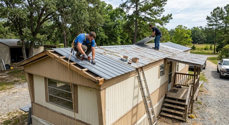 Corrugated Roof Repair in Hamburg, PA
