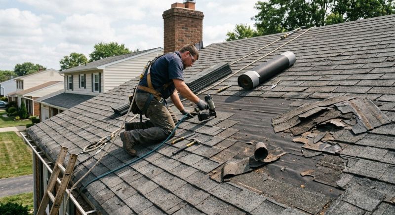 Damaged Roof Repair in Orwigsburg, PA