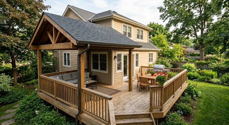 Deck Roof Construction in Berks County, PA