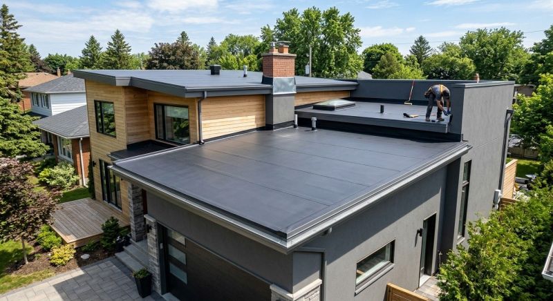 Epdm Roof Installation in Gilbertsville, PA