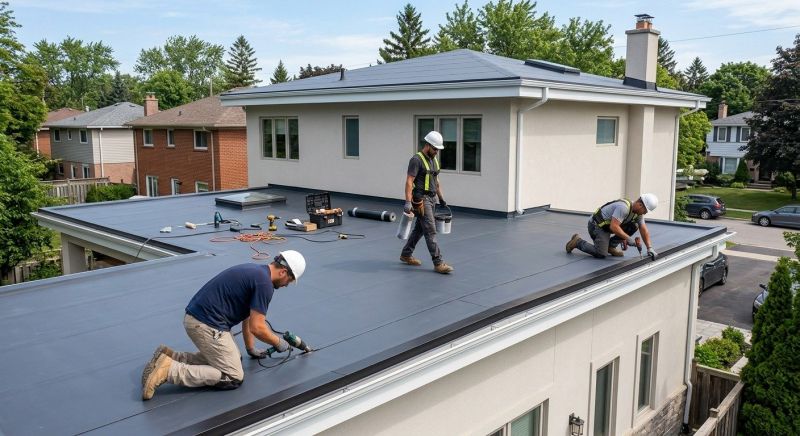 Flat Roof Installation in Barto, PA