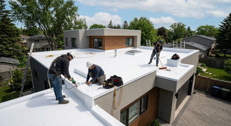 Flat Roof Installation in Kutztown, PA
