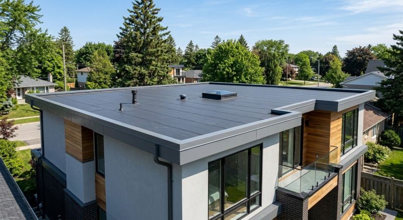 Flat Roof Installation in Reinholds, PA