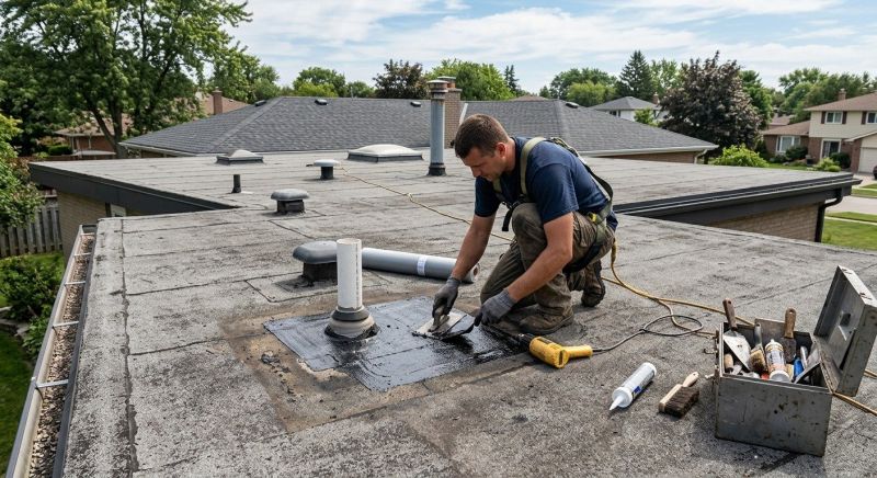 Flat Roof Leak Repair in Berks County, PA