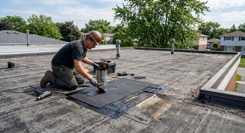 Flat Roof Leak Repair in Berks County, PA