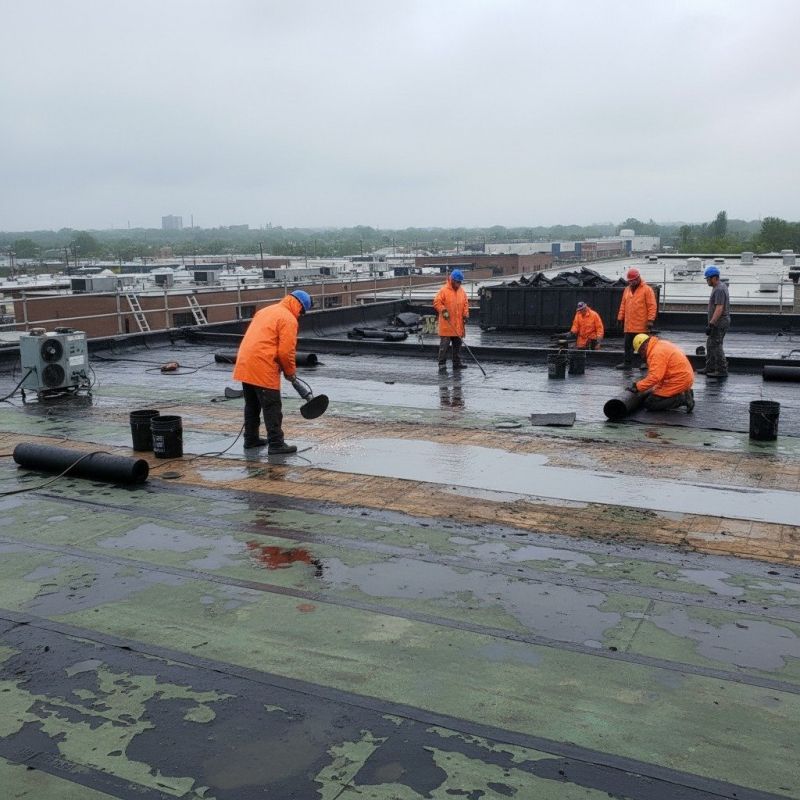 Flat Roof Repair in Gilbertsville, PA