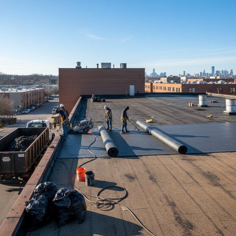 Flat Roof Replacement in Ephrata, PA