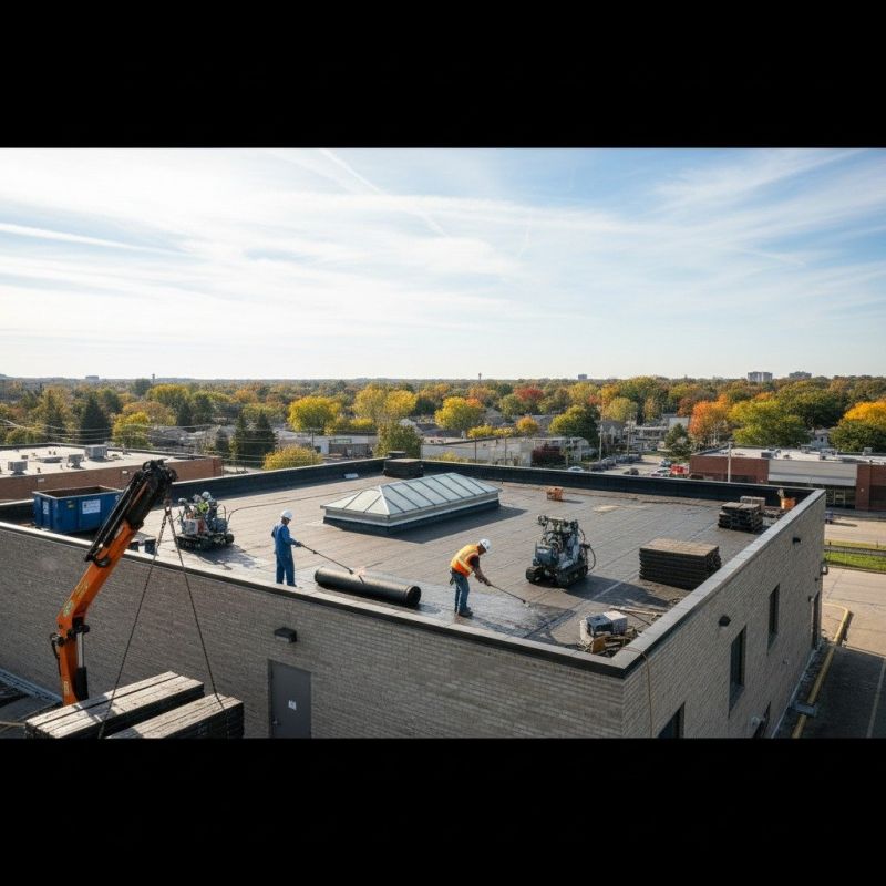 Flat Roof Replacement in Hamburg, PA