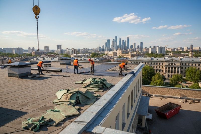 Flat Roof Replacement in New Ringgold, PA