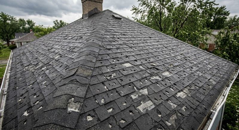 Hail Damage Roof Repair in New Ringgold, PA