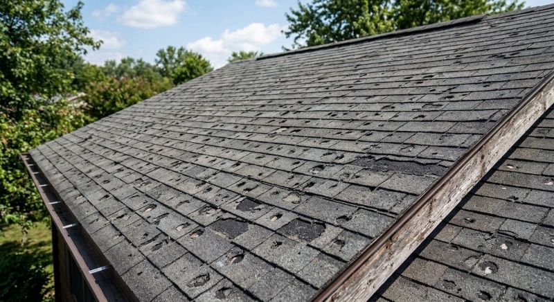 Hail Damage Roof Repair in Pottstown, PA