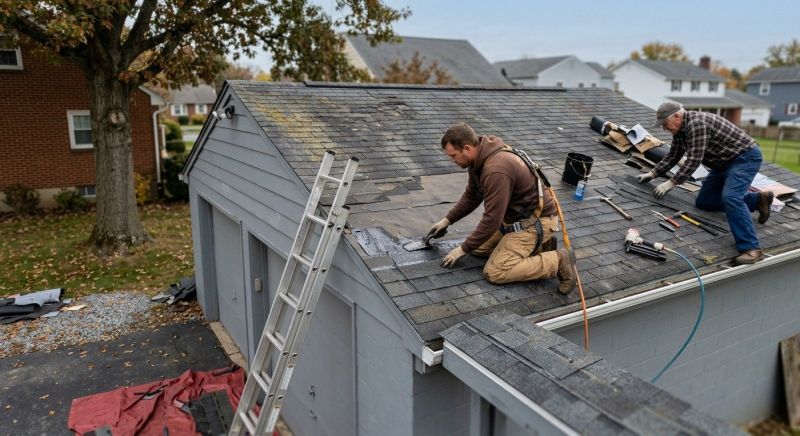 House Roof Repair in Boyertown, PA