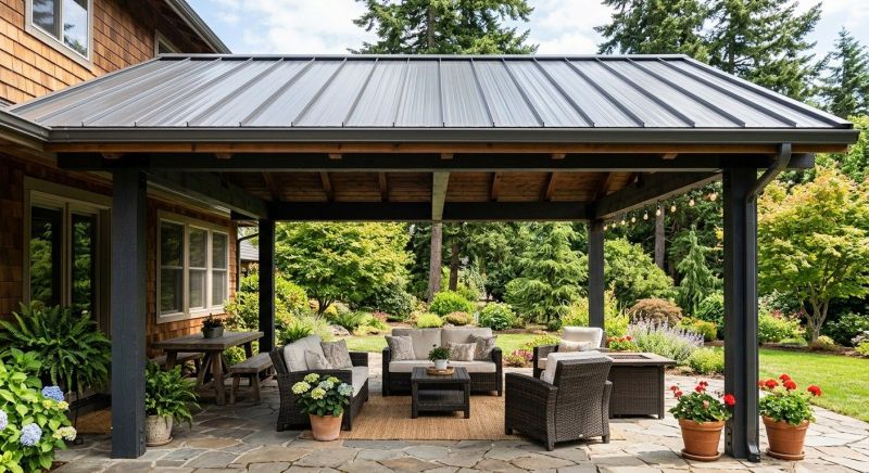 Metal Patio Roof Repair in Berks County, PA