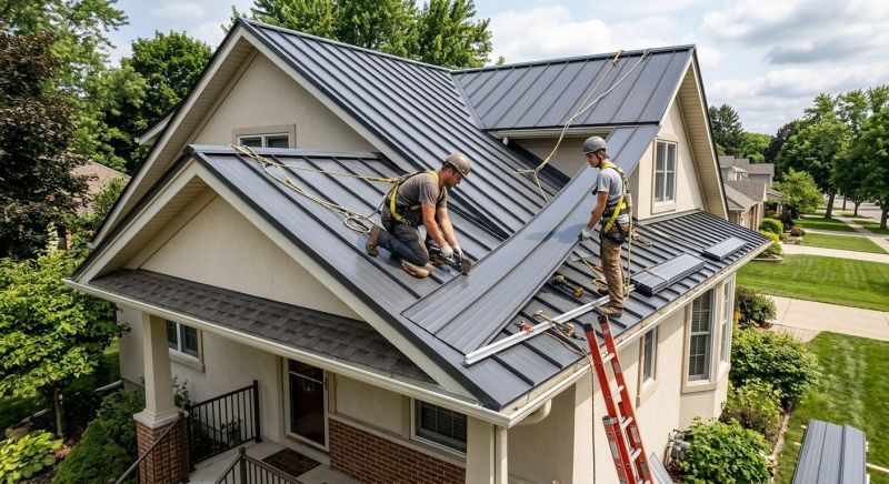 Metal Roof Installation in Hamburg, PA