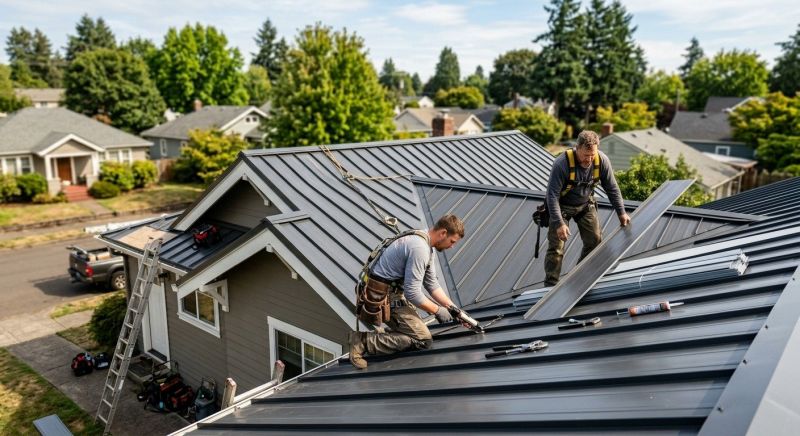 Metal Roof Repair in Kutztown, PA